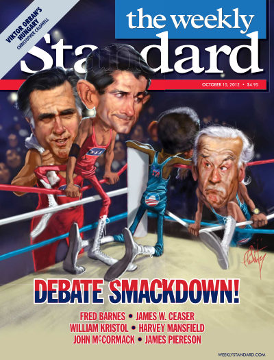 Cover of The Weekly Standard, October 15, 2012