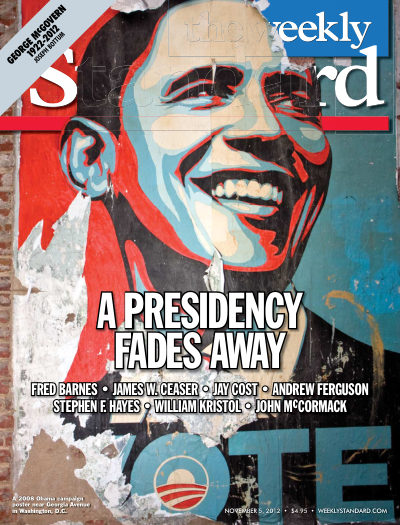 Cover of The Weekly Standard, November 5, 2012