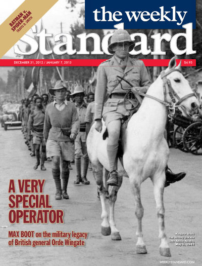 Cover of The Weekly Standard, December 31, 2012