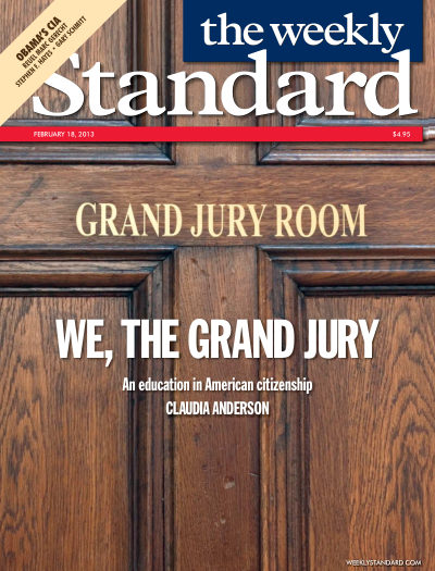 Cover of The Weekly Standard, February 18, 2013