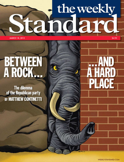 Cover of The Weekly Standard, March 18, 2013