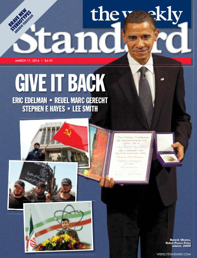 Cover of The Weekly Standard, March 17, 2014