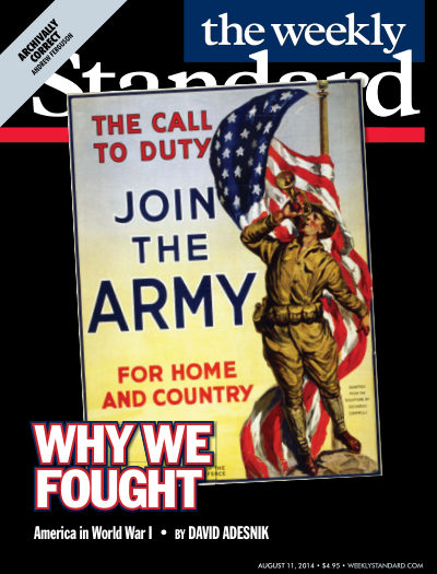Cover of The Weekly Standard, August 11, 2014