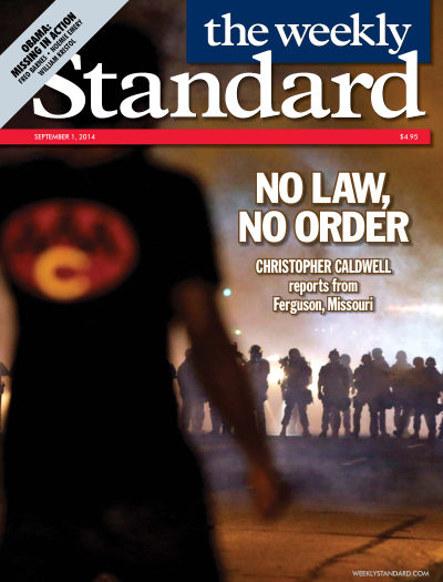 Cover of The Weekly Standard, September 1, 2014
