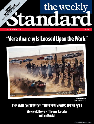 Cover of The Weekly Standard, September 15, 2014