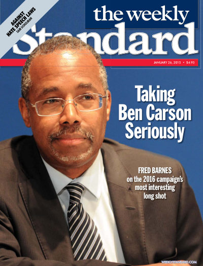 Cover of The Weekly Standard, January 26, 2015