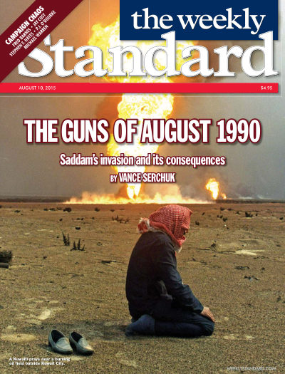 Cover of The Weekly Standard, August 10, 2015