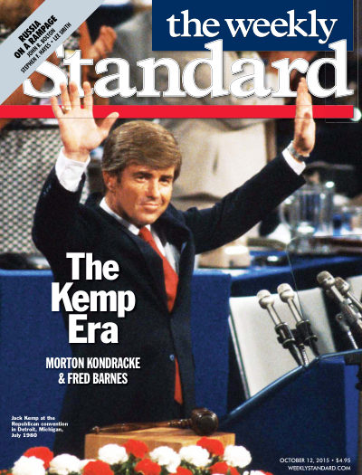 Cover of The Weekly Standard, October 12, 2015