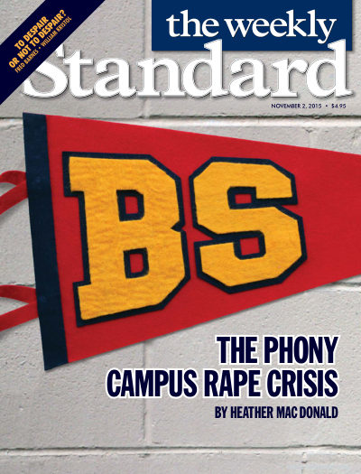 Cover of The Weekly Standard, November 2, 2015