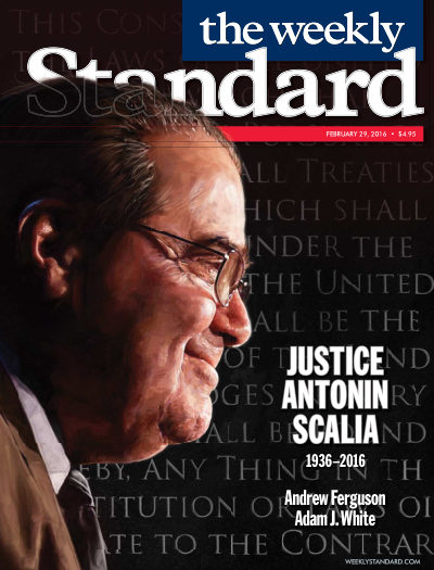 Cover of The Weekly Standard, February 29, 2016