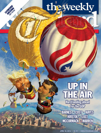 Cover of The Weekly Standard, April 18, 2016