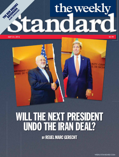Cover of The Weekly Standard, May 23, 2016