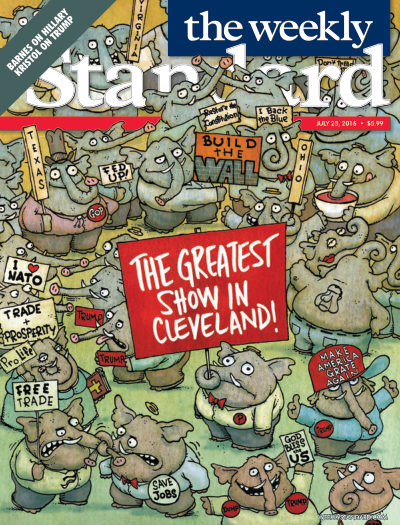 Cover of The Weekly Standard, July 25, 2016