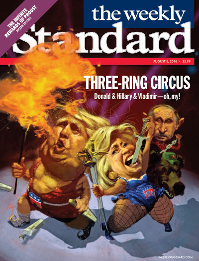Cover of The Weekly Standard, August 8, 2016