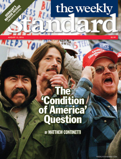 Cover of The Weekly Standard, August 15, 2016