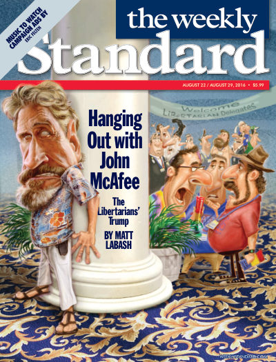 Cover of The Weekly Standard, August 22, 2016
