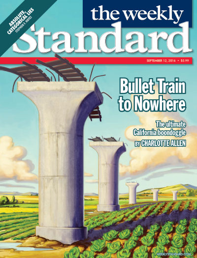 Cover of The Weekly Standard, September 12, 2016