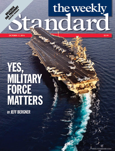 Cover of The Weekly Standard, October 17, 2016