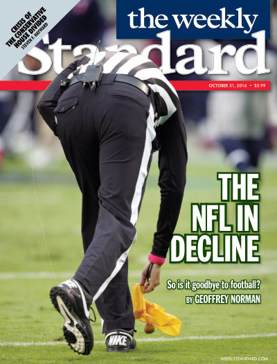 Cover of The Weekly Standard, October 31, 2016