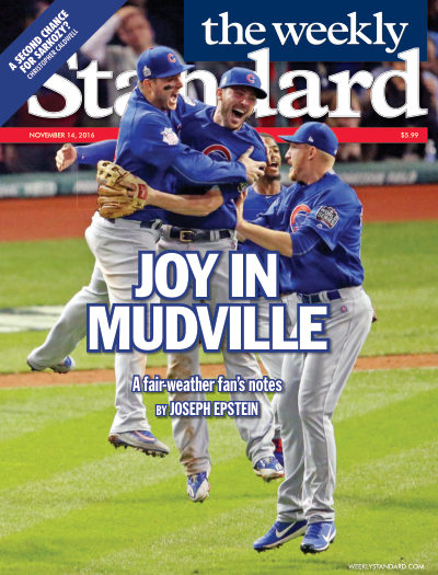 Cover of The Weekly Standard, November 14, 2016