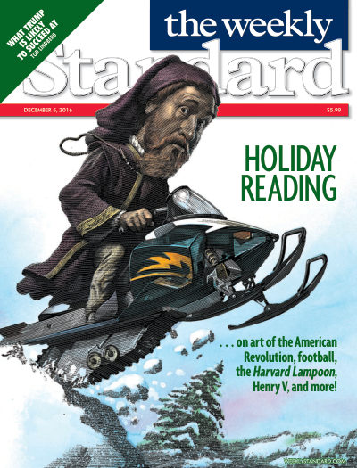 Cover of The Weekly Standard, December 5, 2016