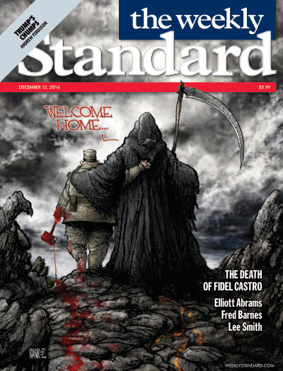 Cover of The Weekly Standard, December 12, 2016