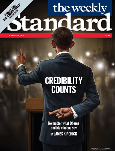 Cover of The Weekly Standard, December 26, 2016