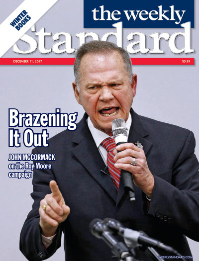 Cover of The Weekly Standard, December 11, 2017