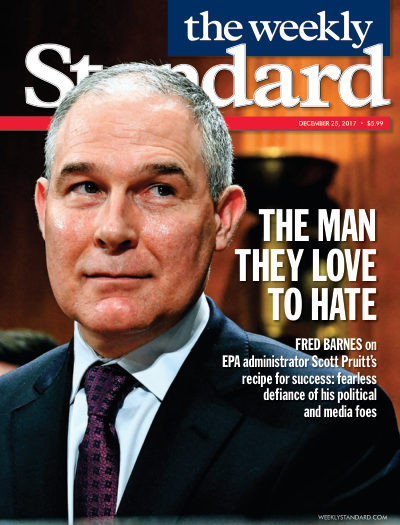 Cover of The Weekly Standard, December 25, 2017