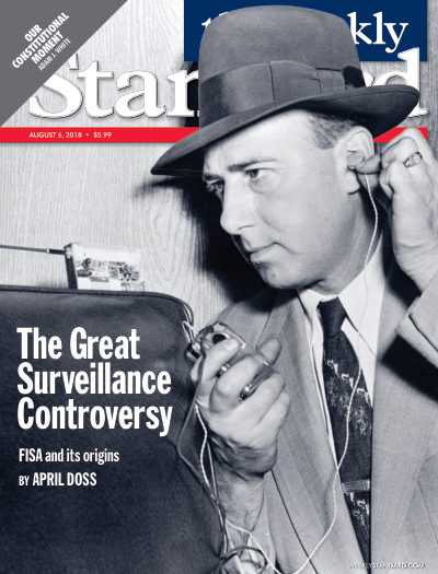 The Great Surveillance Controversy — The Weekly Standard