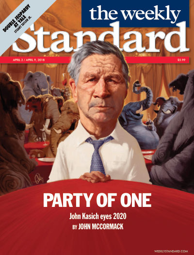 Cover of The Weekly Standard, April 2, 2018