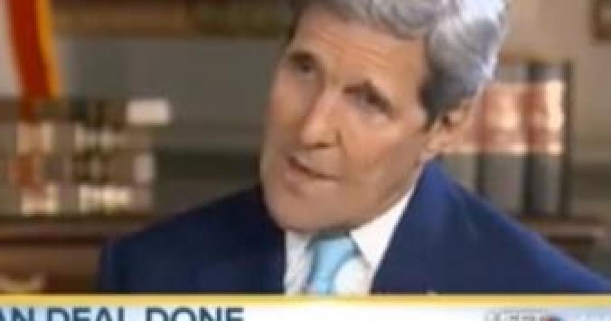 Kerry: Arms and Missiles 'Thrown in as Add-On' to Iran Deal