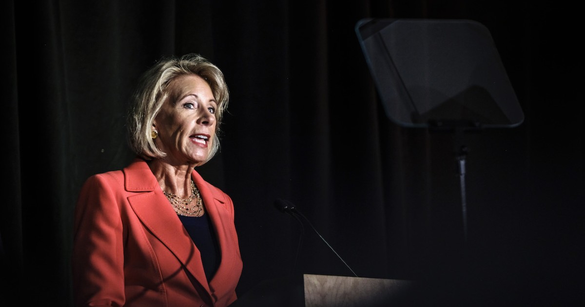 DeVos' Long-Awaited Move on Title IX Met With Both Relief and Outrage