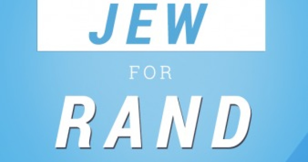 Be a 'Jew for Rand'