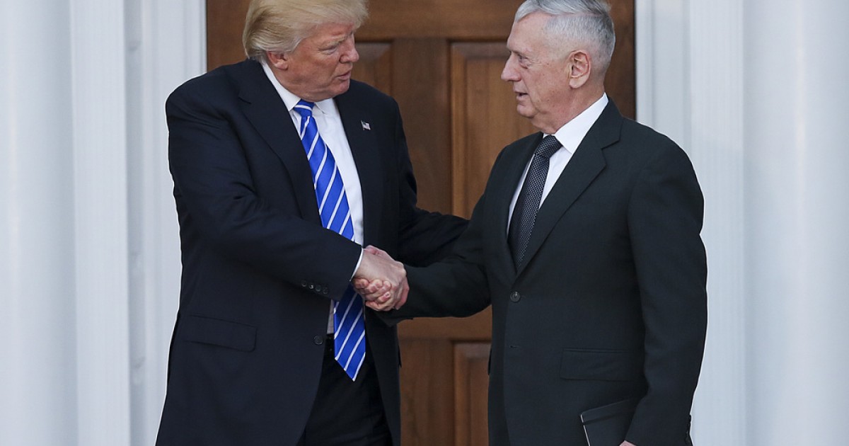 Mattis Praised as Someone Who 'Cares Deeply' and 'One of the Smartest Minds' of Our Time