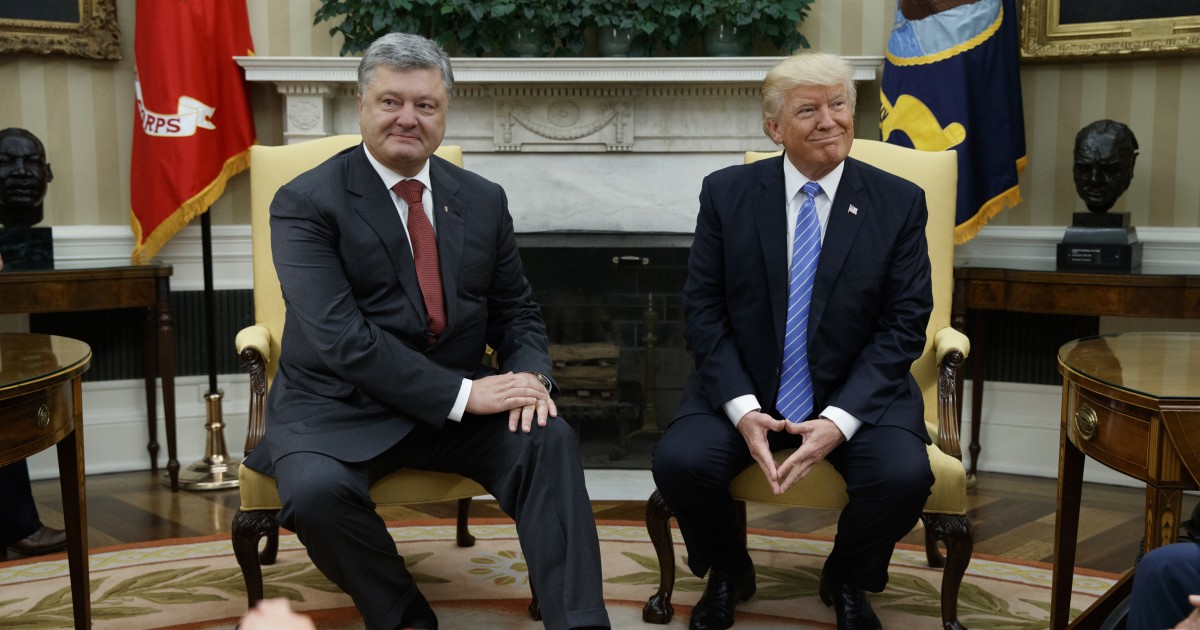 Trump Administration Has Not 'Ruled Out' Providing Lethal Aid to Ukraine