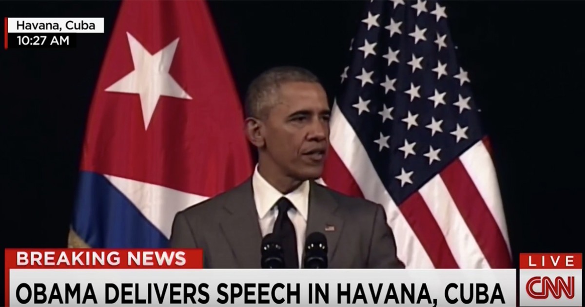 Obama's Orwellian Description Of Cuba's Brutal Regime: 'Cuba Has a One Party System'