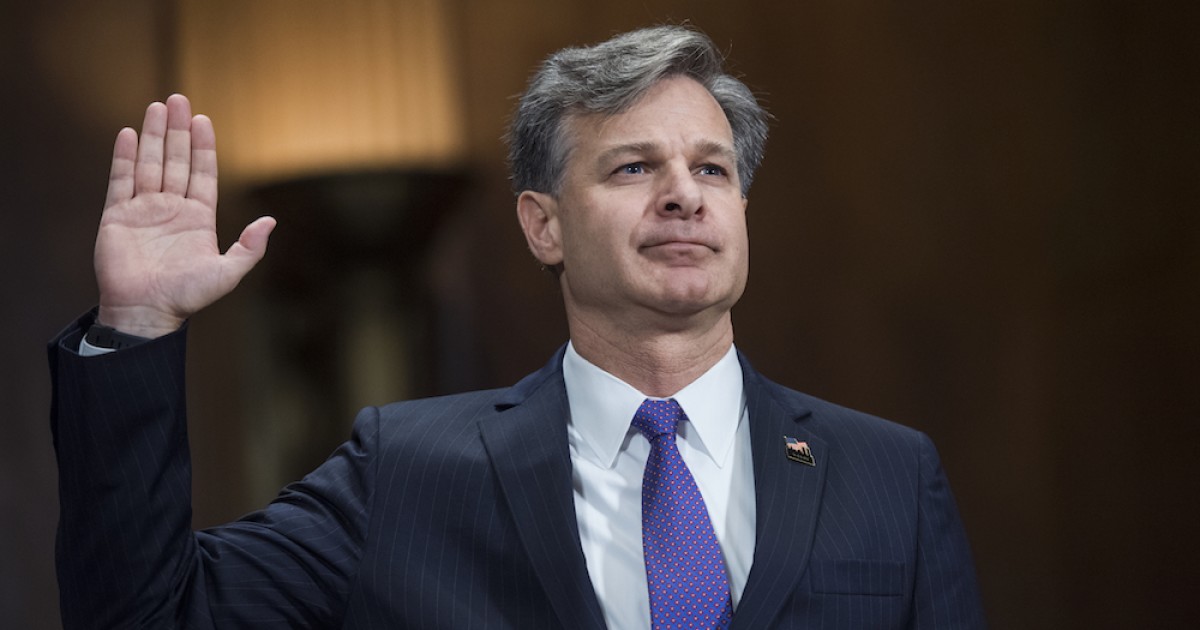 Wray: 'I would try to talk him out of it, and if that failed, I would resign'
