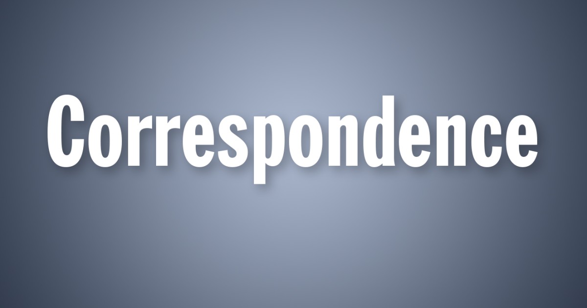 Correspondence