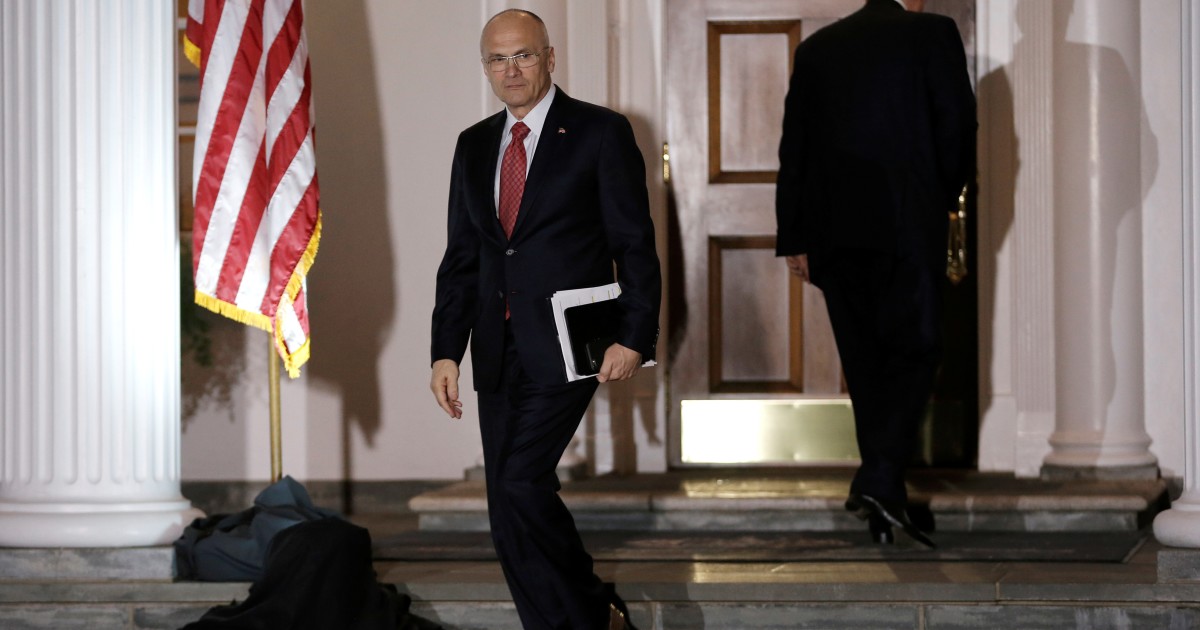 Andy Puzder's Confirmation Could Be in Peril