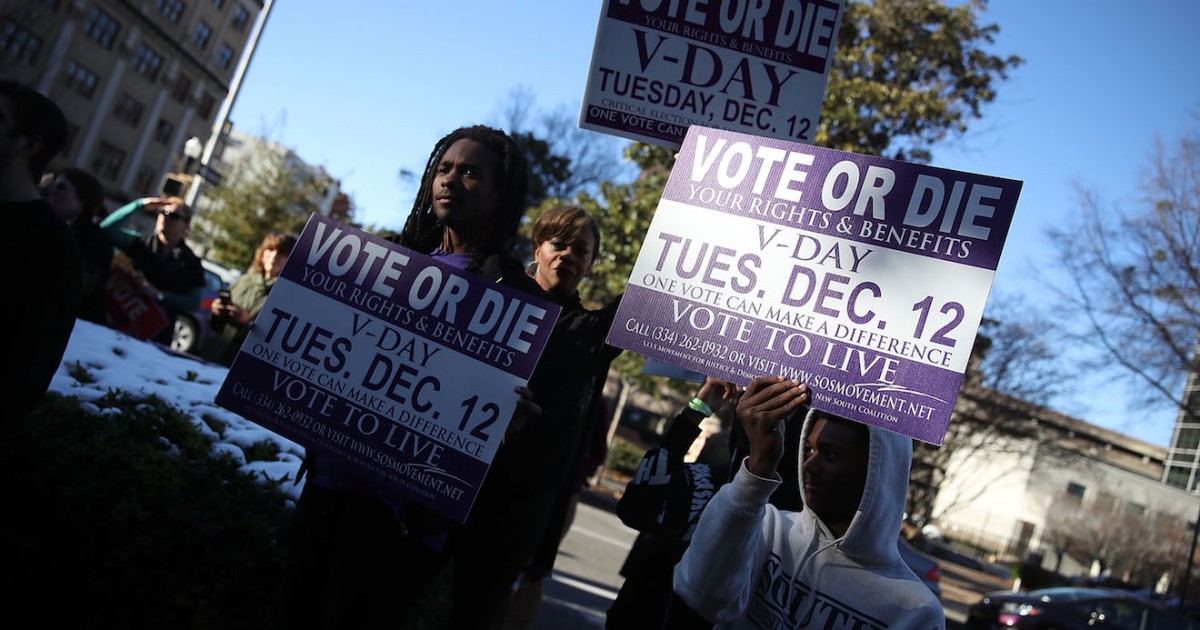Jones, Moore Wage a Fight for Alabama's Soul Neither Man Can Win
