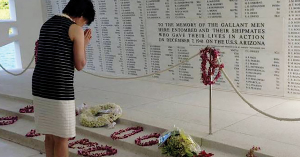 Mrs. Abe Goes to Pearl Harbor