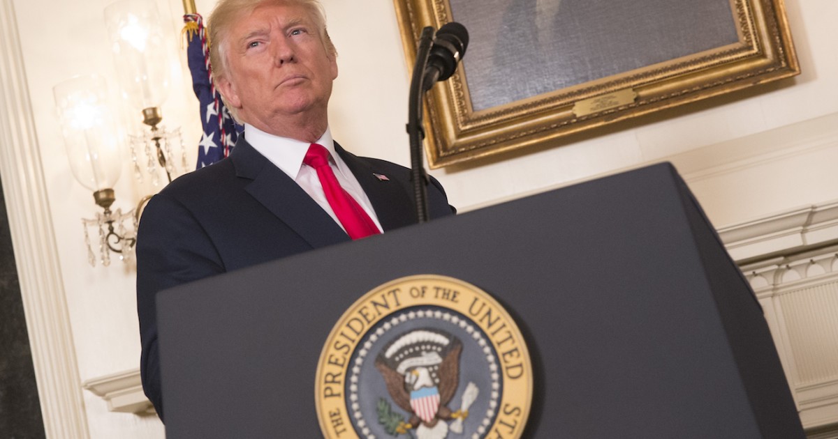 Why Won't Trump Use the 'T' Word to Describe Charlottesville?
