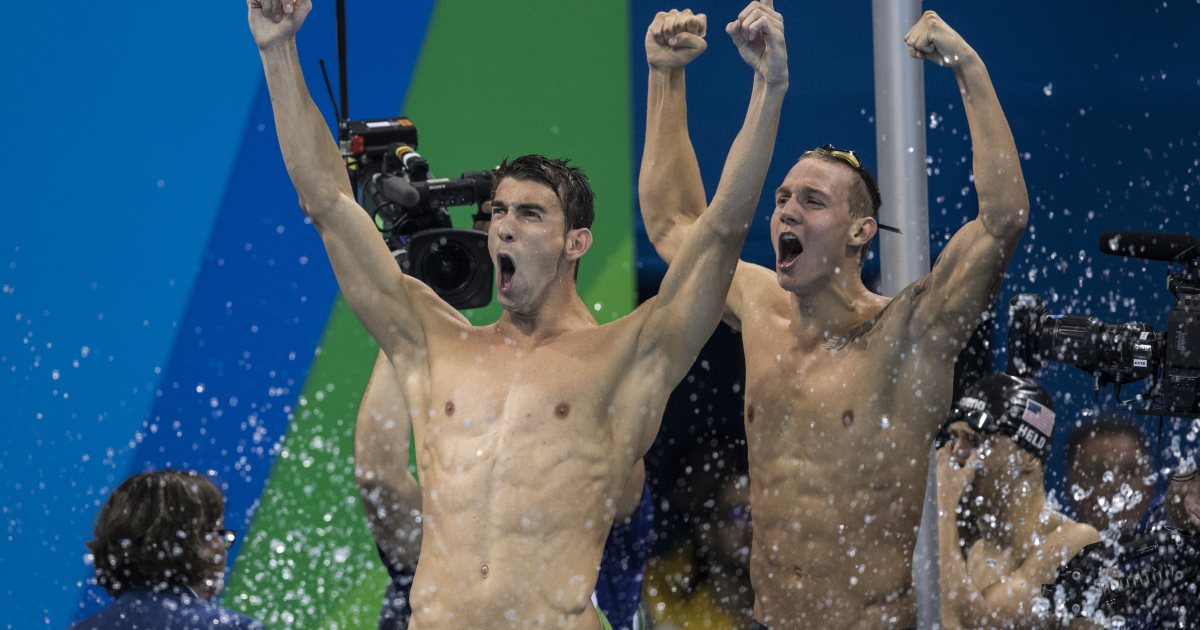Michael Phelps on the Cusp of 20 Gold Medals