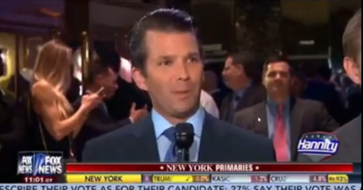 Trump Kid Likens GOP Election Process to 'Communist China'