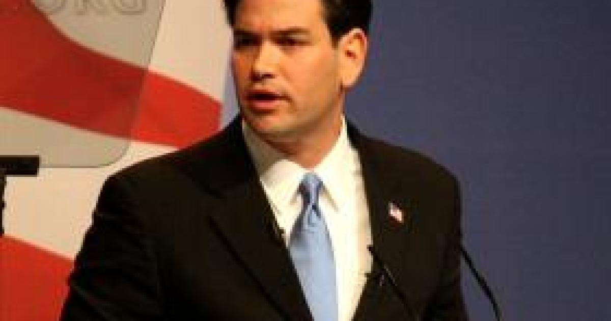 Rasmussen: Rubio 37%, Crist 30%, Meek 22%