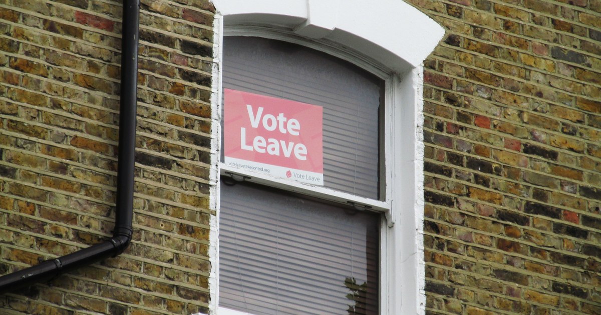 Why Did Britain Exit? Because It Finally Got the Chance To