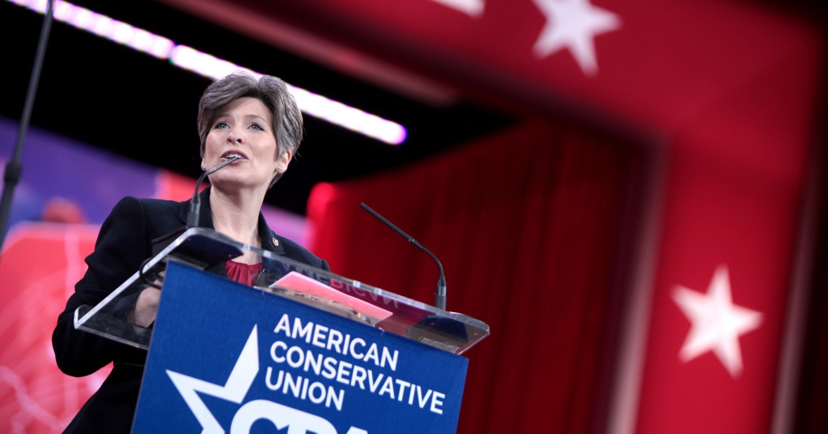 Iowa Senator Joni Ernst: GOP Presidential Candidates Should Take a Stand on Roe v. Wade