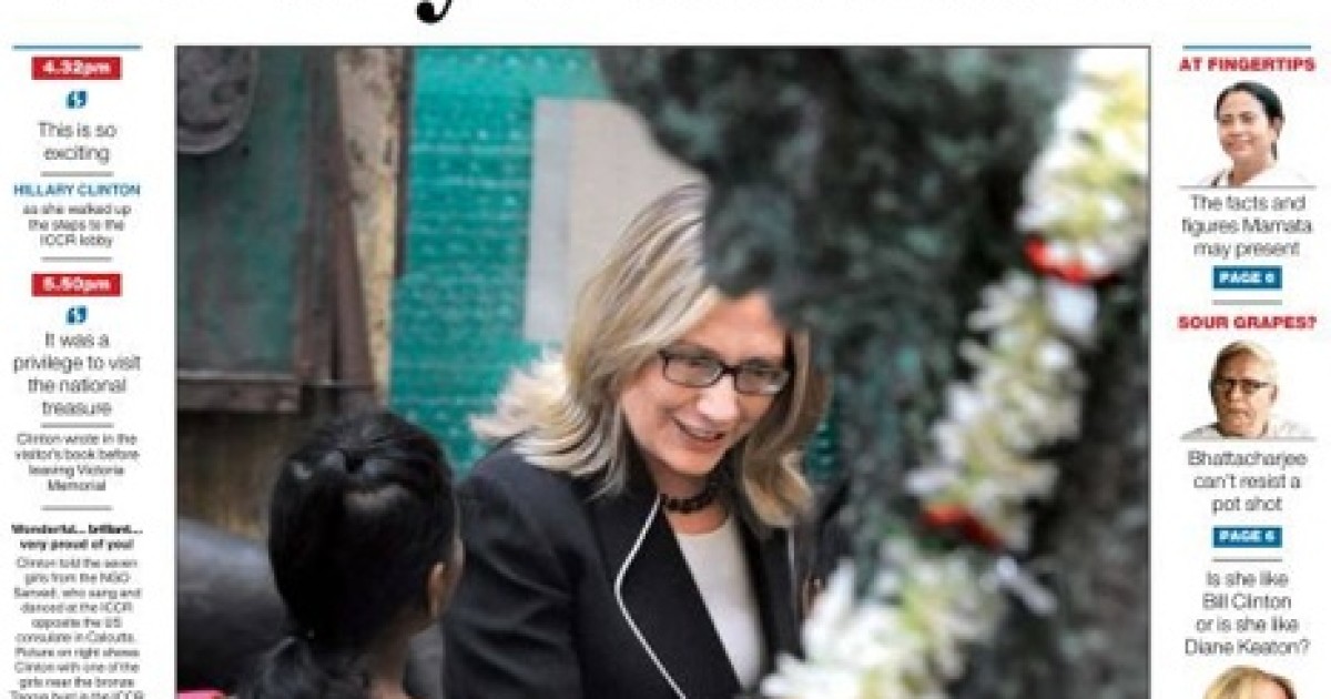 'Excitement' for Hillary Clinton in India