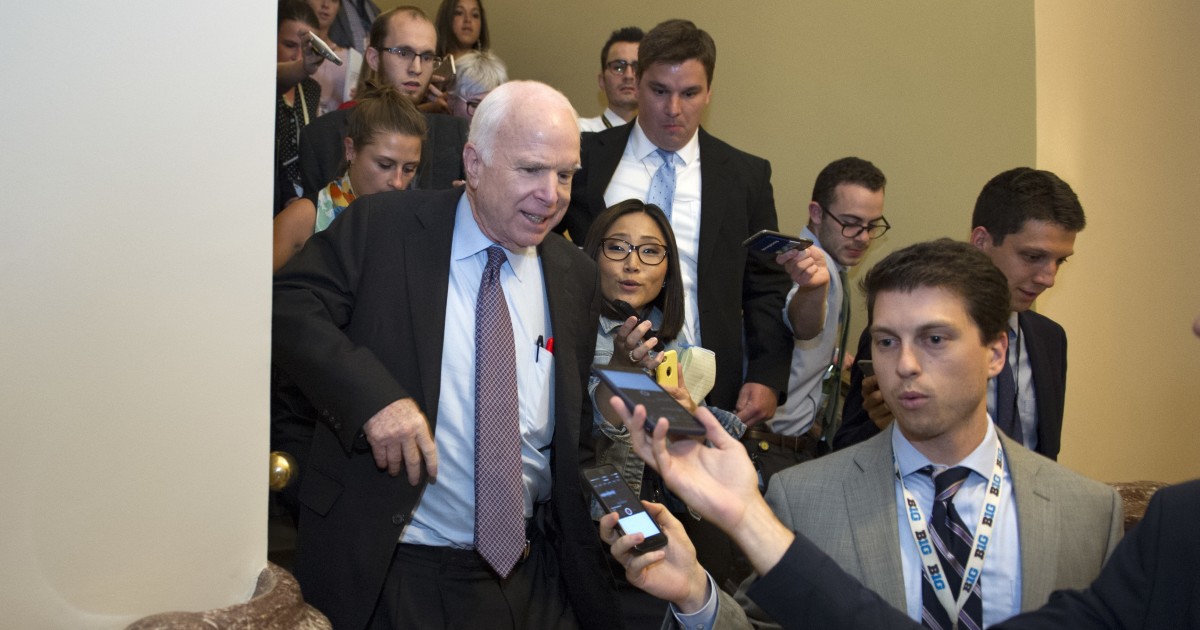 McCain, McSaw, McConquered